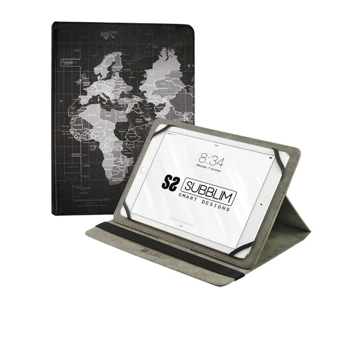 Husă pentru Tabletă Subblim TRENDY CASE WORLD MAP 10.1"