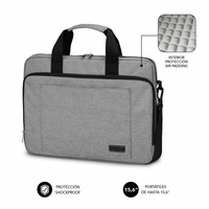 Servietă pentru Laptop Subblim AIR PADDING Gri 15,6''