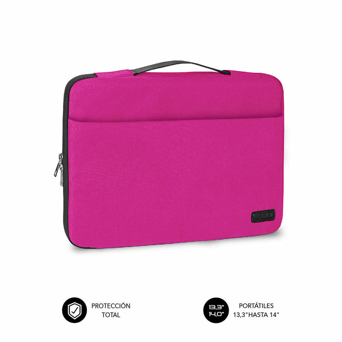 Servietă pentru Laptop Subblim Funda Ordenador Elegant Laptop Sleeve 13,3-14" Pink