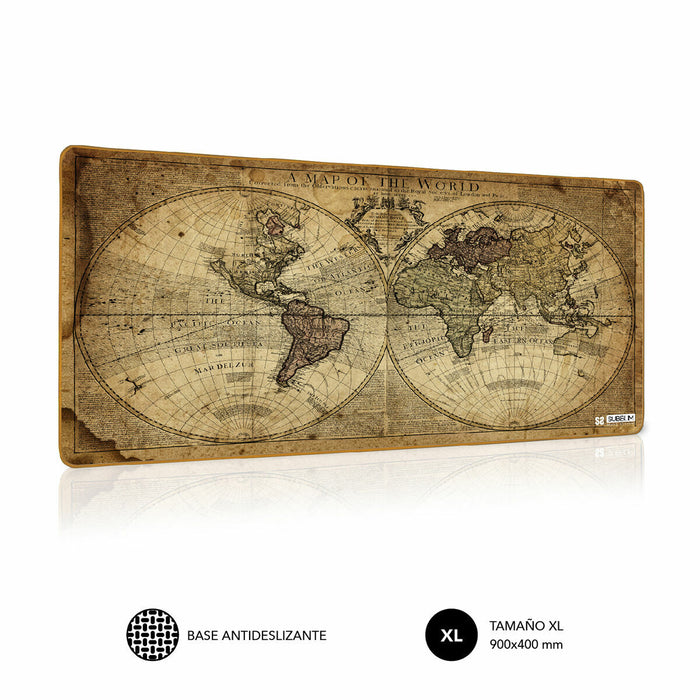 Covoraș antiderapant Subblim Vintage World XL 90 x 40 cm