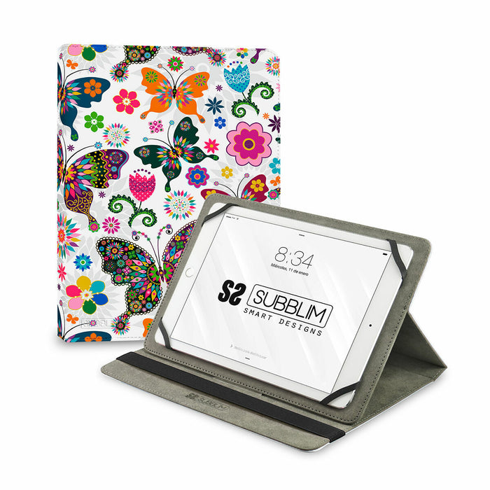 Husă pentru Tabletă Subblim SUBCUT-4TC013 Multicolor Fluturi 11"
