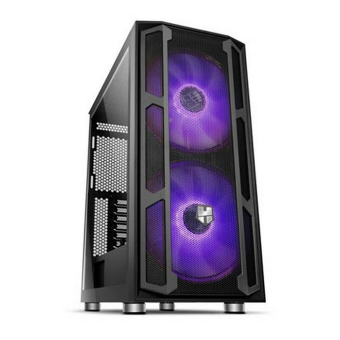 Cutie Semiunitate Micro ATX / Mini ITX / ATX Nox NXHUMMERNOVA RGB Ø 20 cm Negru Multicolor