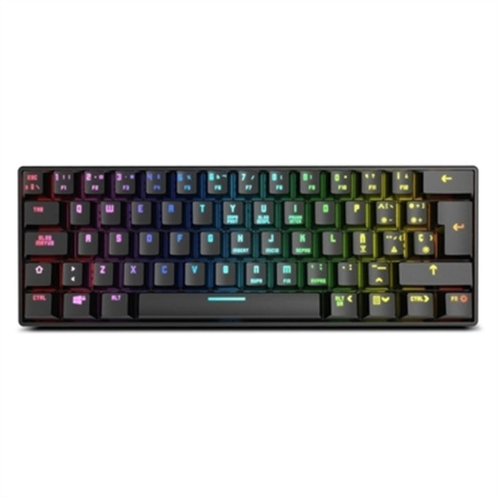 Tastatură Gaming Krom Kluster Qwerty Spaniolă
