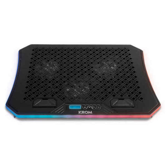 Suport pentru Laptop cu Ventilator Krom NXKROMKOOLER RGB 19"