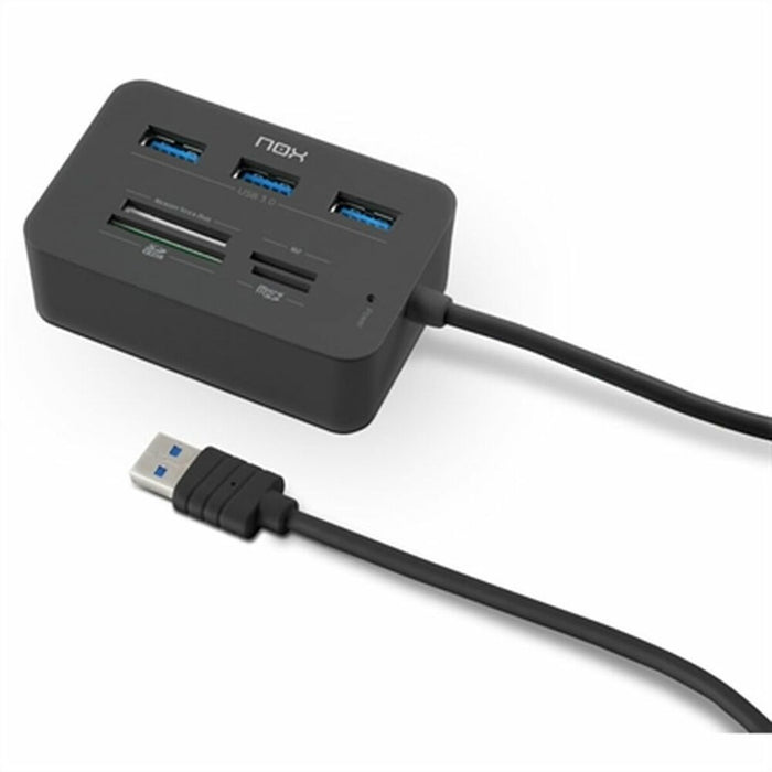 Cititor Extern de Carduri Nox NXLITERDRONE USB x 3