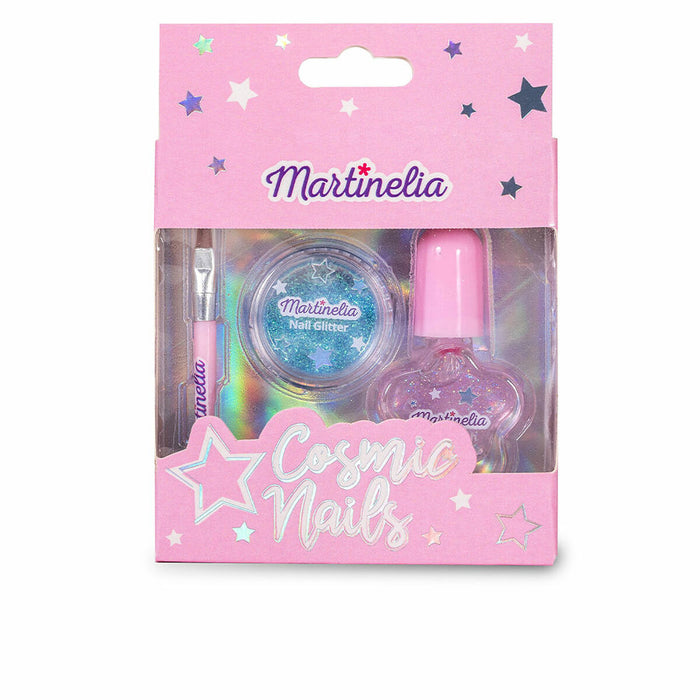 Set de Machiaj pentru Copii Martinelia Cosmic Nails 3 Piese