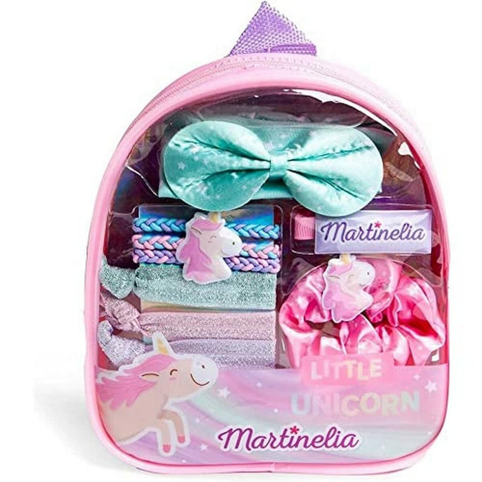 Rucsac pentru Copii cu Accesorii pentru Păr Martinelia Little Unicorn