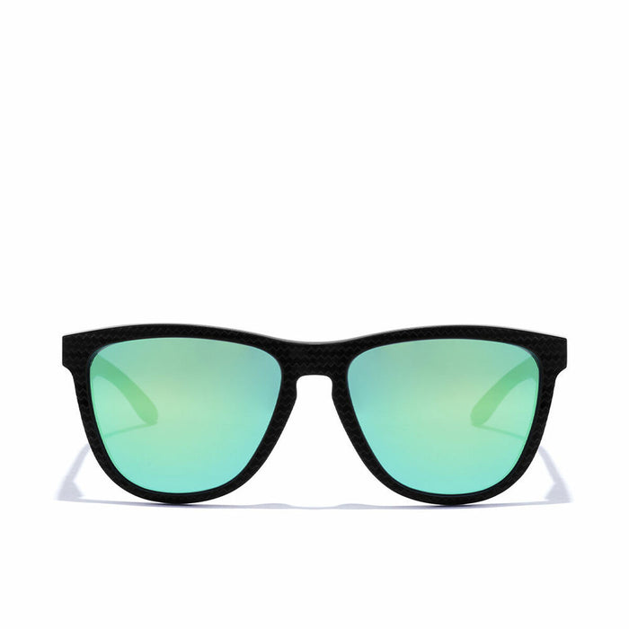 Ochelari de soare polarizați Hawkers One Raw Carbon Fiber Negru Verde Smarald (Ø 55,7 mm)