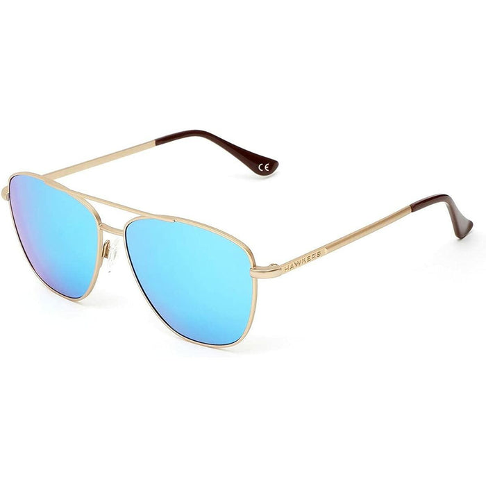 Ochelari de Soare Unisex Hawkers Lax Polarizați ø 57 mm Auriu*