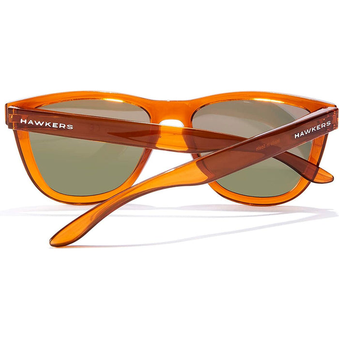 Ochelari de Soare Unisex Hawkers One Raw Polarizați Ø 55,7 mm Roz Transparent