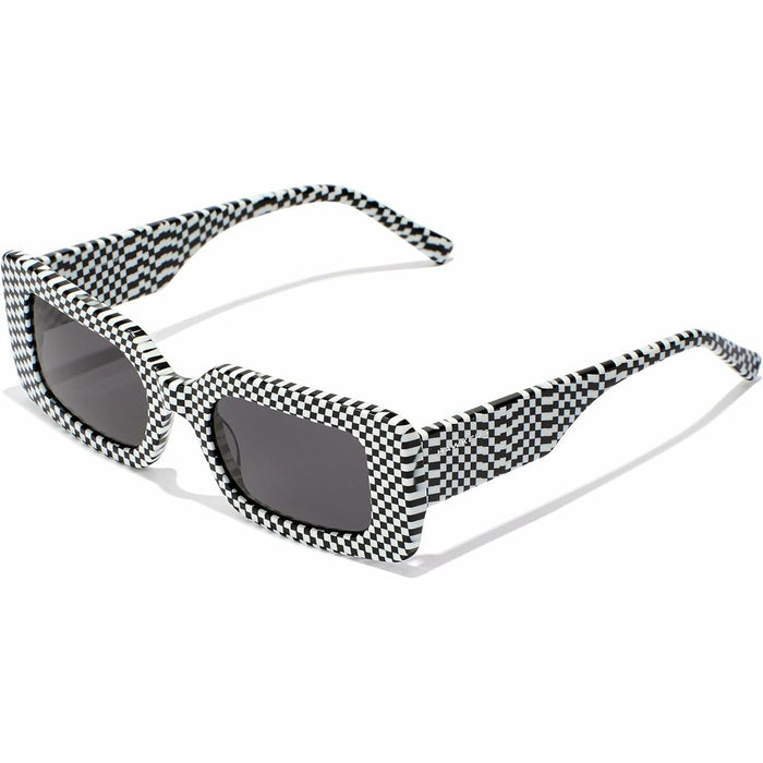 Ochelari de Soare Unisex Hawkers Jam Ø 43 mm Alb Negru