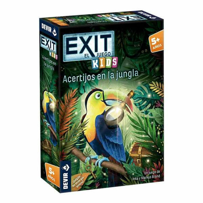 Joc de Masă Devir Exit Kids Acertijos En La Jungla ES