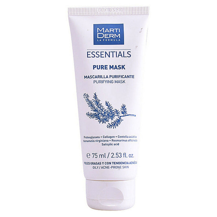 Mască purifiantă Essentials Martiderm Puremask Oily (75 ml)