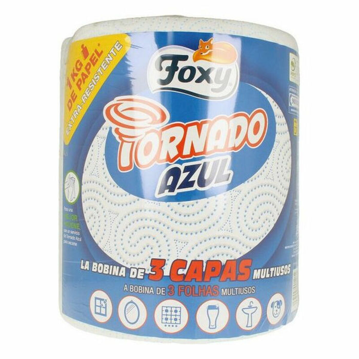 Hârtie de copt Foxy Tornado Azul 3 straturi