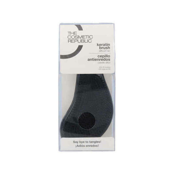 Atpainiojantis šepetys Keratin The Cosmetic Republic Cosmetic Republic Negru