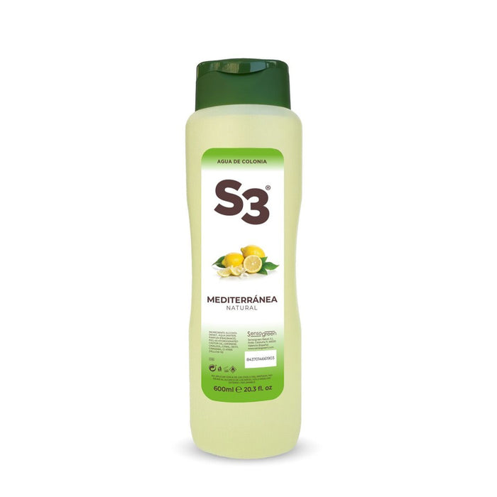 Parfum Unisex S3 Mediterranea EDC 600 ml