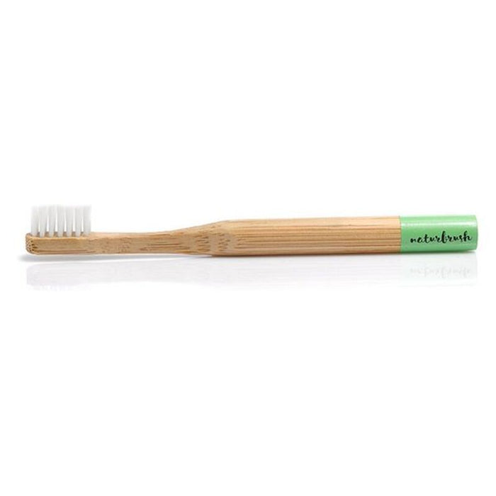 Periuță de Dinți Pentru Copii Naturbrush Biodegradabil/ă Bambus Verde
