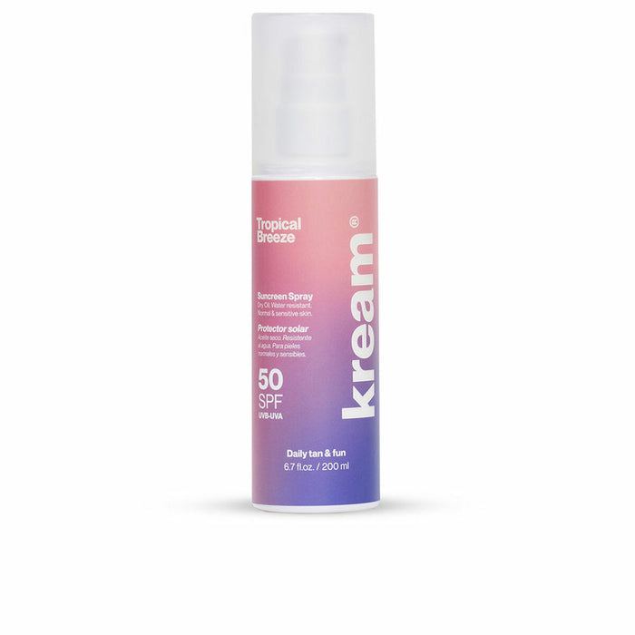Ulei de soare Kream Tropical Breeze SPF 50+ 200 ml