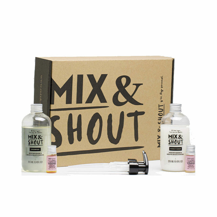 Șampon Mix & Shout Rutina Fortalecedor Lote 4 Piese Tratament pentru întărirea părului