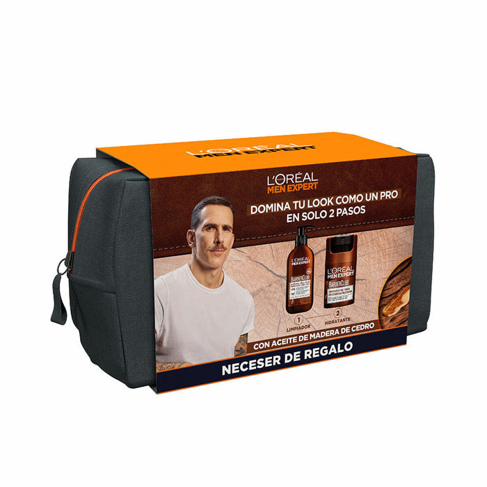 Mască Capilară Reparatoare L'Oreal Make Up Men Expert Barber Club 2 Piese