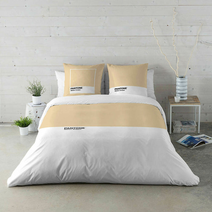 Husă de pilotă Pantone Melon Cream Pat 135 220 x 220 cm