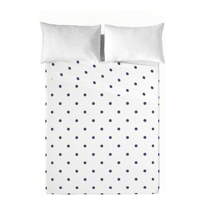 Foaie de sus Popcorn Beca Blue 210 x 270 cm (Pat 135/140)