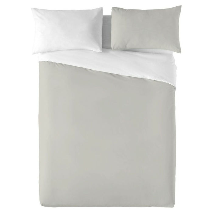 Husă de pilotă Naturals FUNDA NORDICA BICOLOR REVERSIBLE Reversibil/ă Bej Gri Pat 180 Pat 180/190 1 Piese 260 x 220 cm