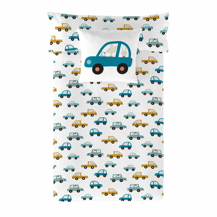 Husă de pilotă Haciendo el Indio Cars Reversibil/ă Pat 90 150 x 220 cm