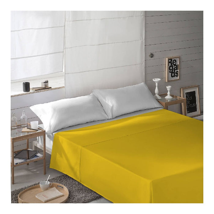 Foaie de sus Naturals Muştar 210 x 270 cm (Pat 135/140)