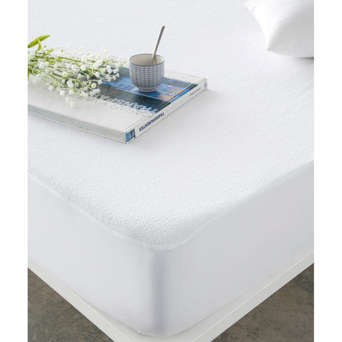 Protector pentru saltea Naturals Alb Pat 90 90 x 190/200 cm
