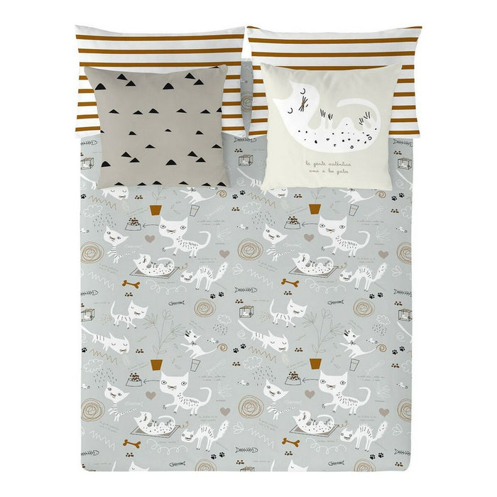Husă de pilotă Panzup Cats Pat 80/90 150 x 220 cm