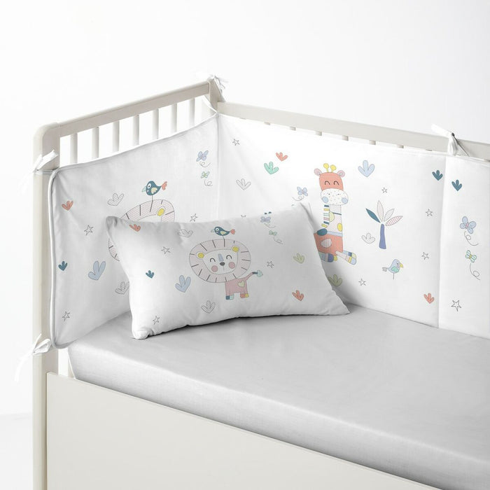 Protector de pătuț Cool Kids Jungle 60 x 60 x 60 + 40 cm
