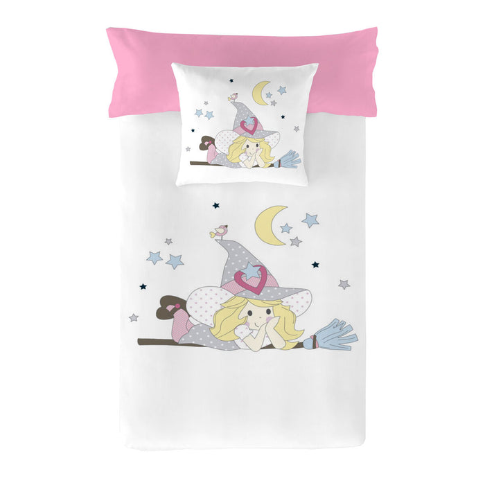 Husă de pilotă Cool Kids Little Witch Reversibil/ă Pat 105/110 180 x 220 cm