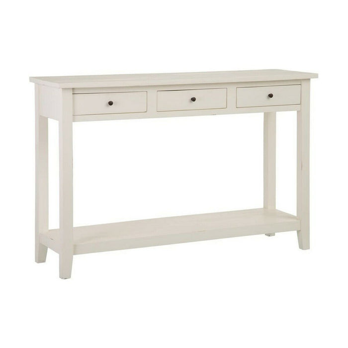 Mobilier pentru Hol LUANCO 136 x 40 x 90 cm lemn mindi Alb