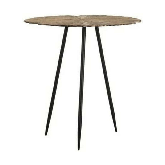 Masa laterală 59 x 59 x 63 cm Negru Auriu* Aluminiu Fier