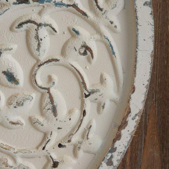 Dulap NATURE 79 x 40 x 96 cm Natural Alb Lemn de brad Lemn MDF