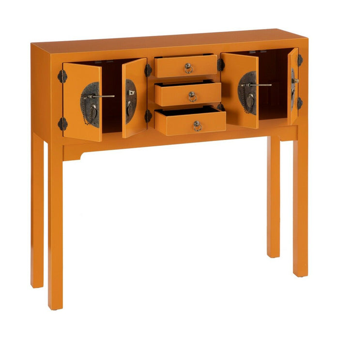 Mobilier pentru Hol NEW ORIENTAL 95 x 26 x 90 cm Portocaliu DMF
