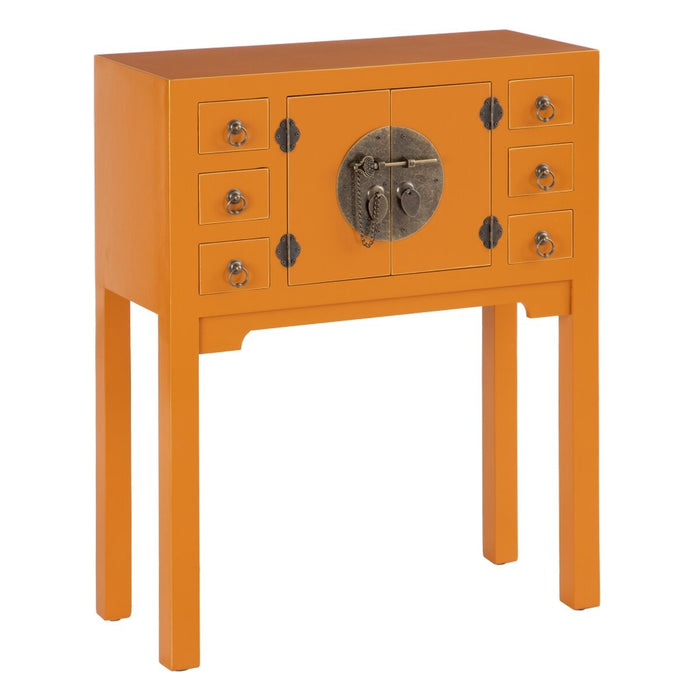 Mobilier pentru Hol NEW ORIENTAL 63 x 26 x 80 cm Portocaliu DMF