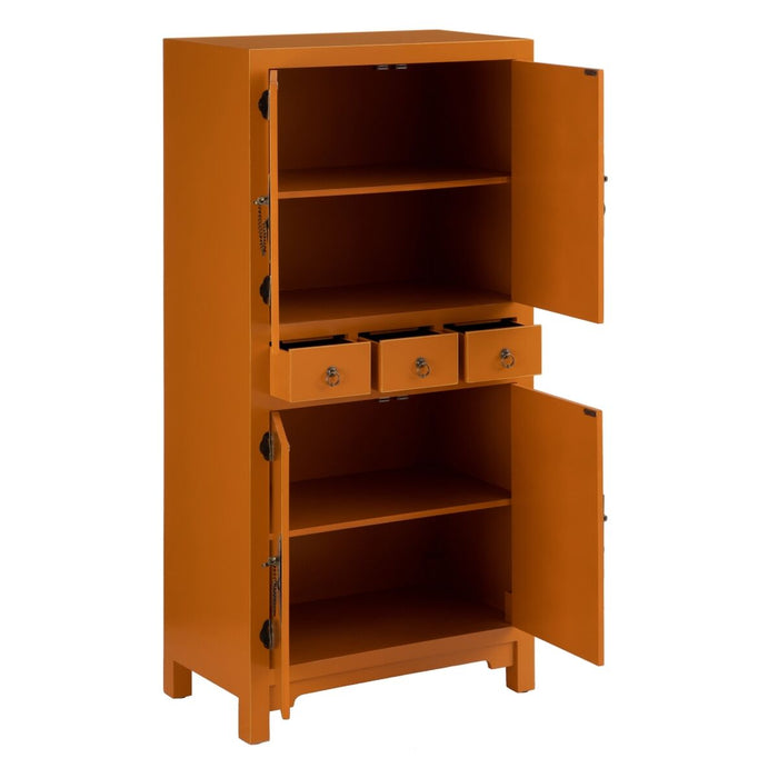Servantă NEW ORIENTAL 63 x 33 x 131 cm Portocaliu DMF