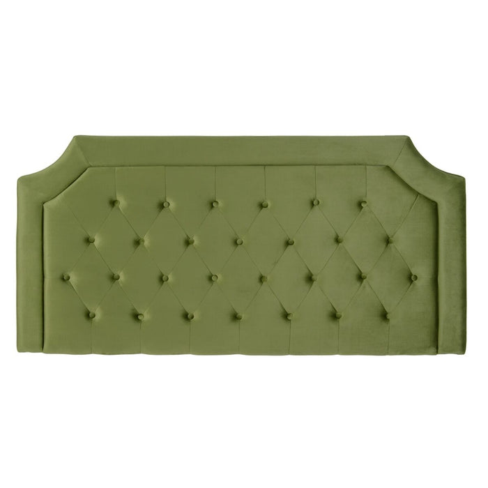 Tăblie de Pat 160 x 7 x 78 cm Țesut Sintetic Verde