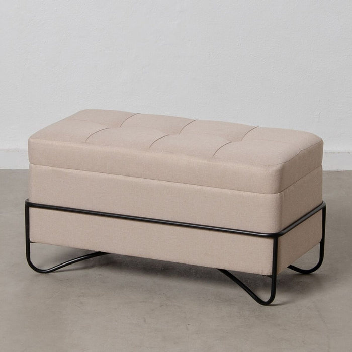 Cufăr 82 x 42 x 44 cm Țesut Sintetic Metal