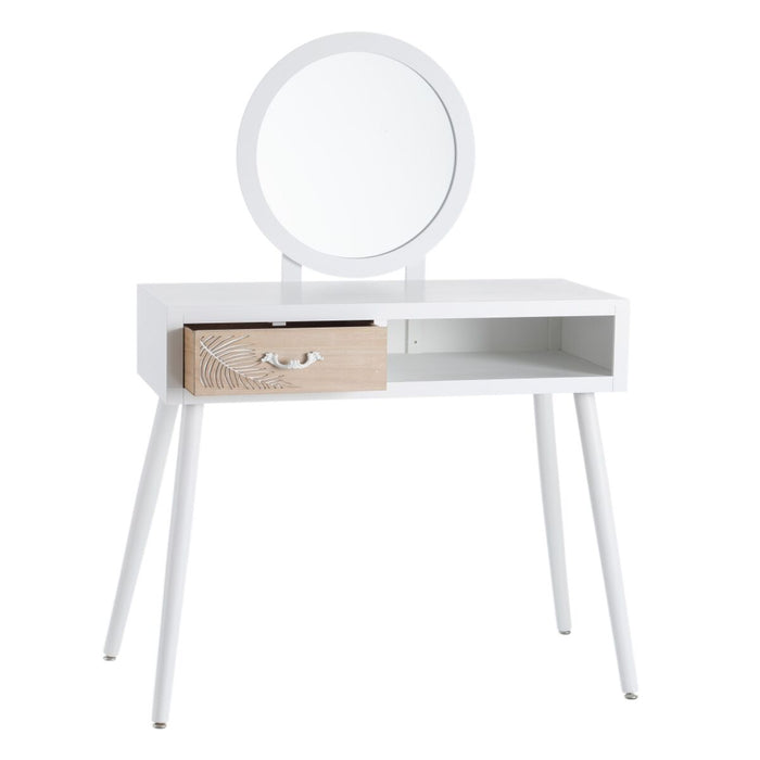Dispozitiv de redare muzică MISS DAISY 90 x 40 x 79,5 cm Natural lemn de pin Alb
