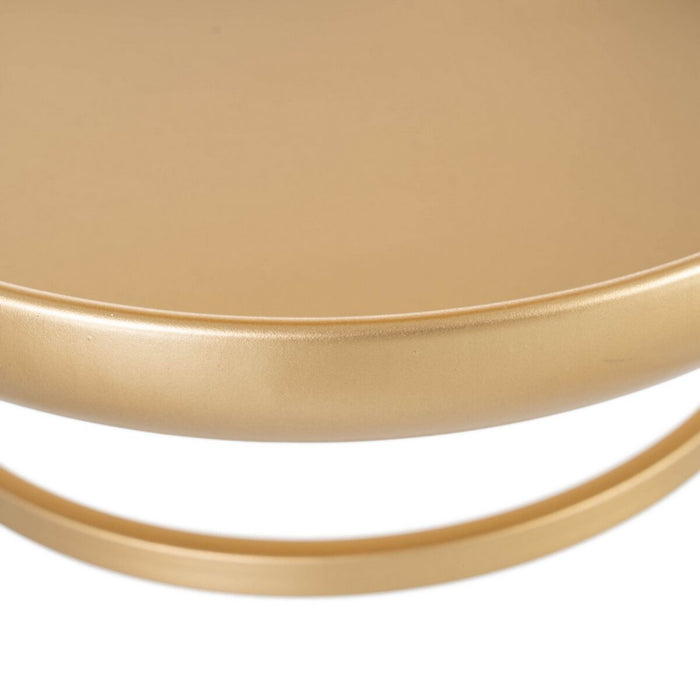 Tavă pentru gustari 26,5 x 25 x 50 cm Auriu* Metal