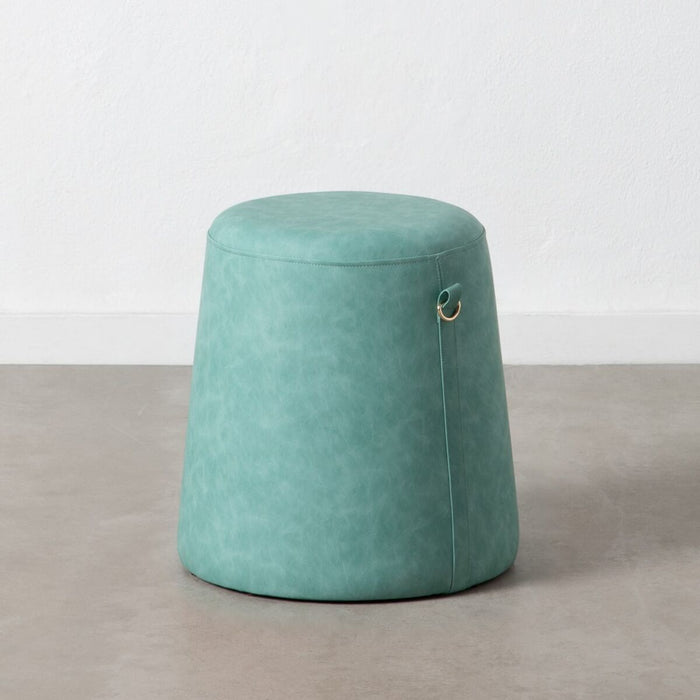 Puff Albastru Piele Sintetică 41 x 41 x 42 cm DMF