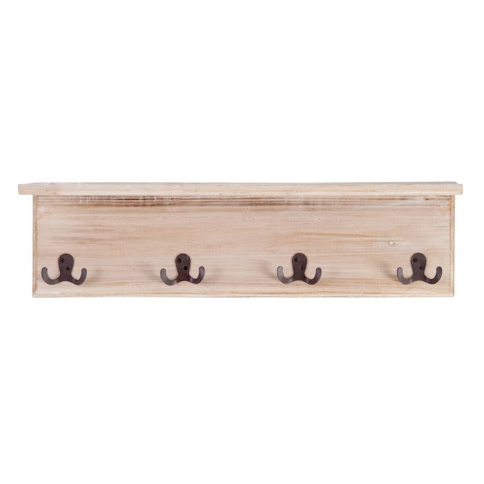 Cuier de perete 65 x 15 x 18 cm Lemn de brad