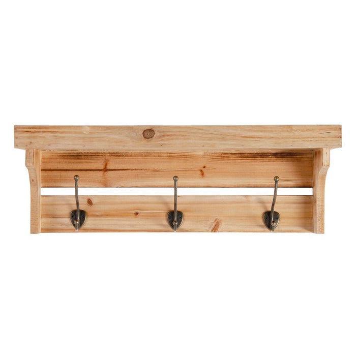 Cuier de perete 62 x 15 x 21 cm Lemn de brad