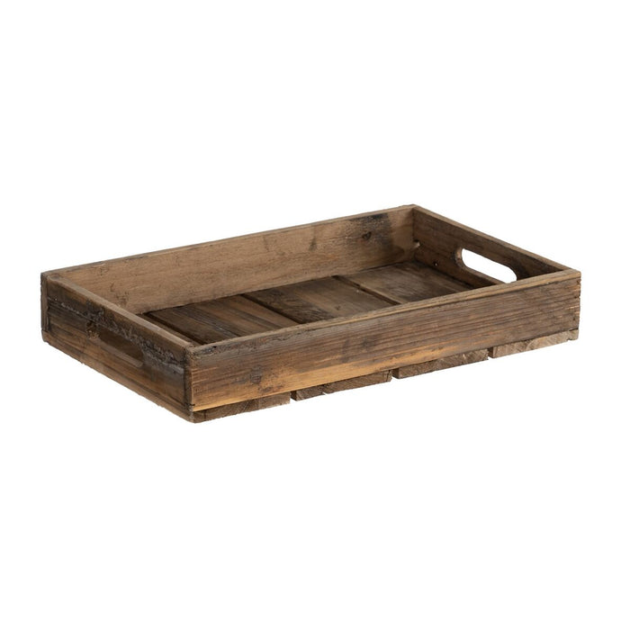 Tavă pentru gustari 48 x 32 x 6 cm Natural Lemn de brad 3 Piese