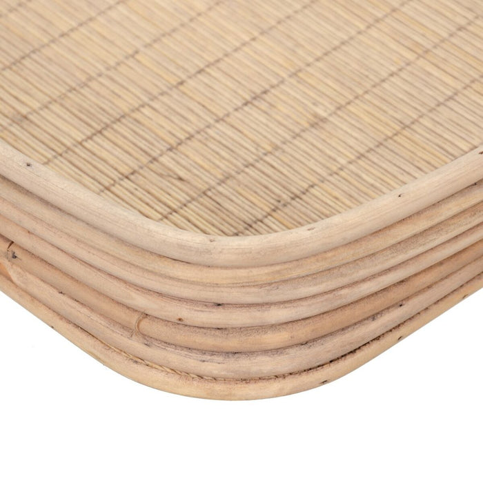 Tavă pentru gustari 64,5 x 42 x 11 cm Natural Ratan 3 Piese