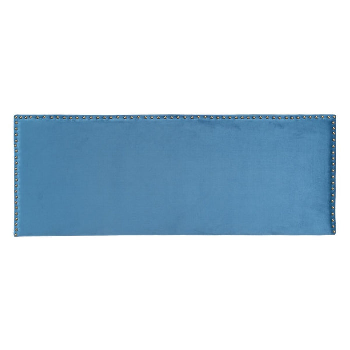 Tăblie de Pat 160 x 6 x 60 cm Țesut Sintetic Albastru