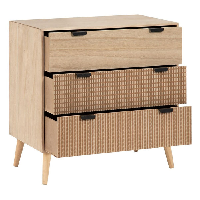Dulap cu Sertare COFFEE 80 x 40 x 77 cm Lemn Cafea DMF